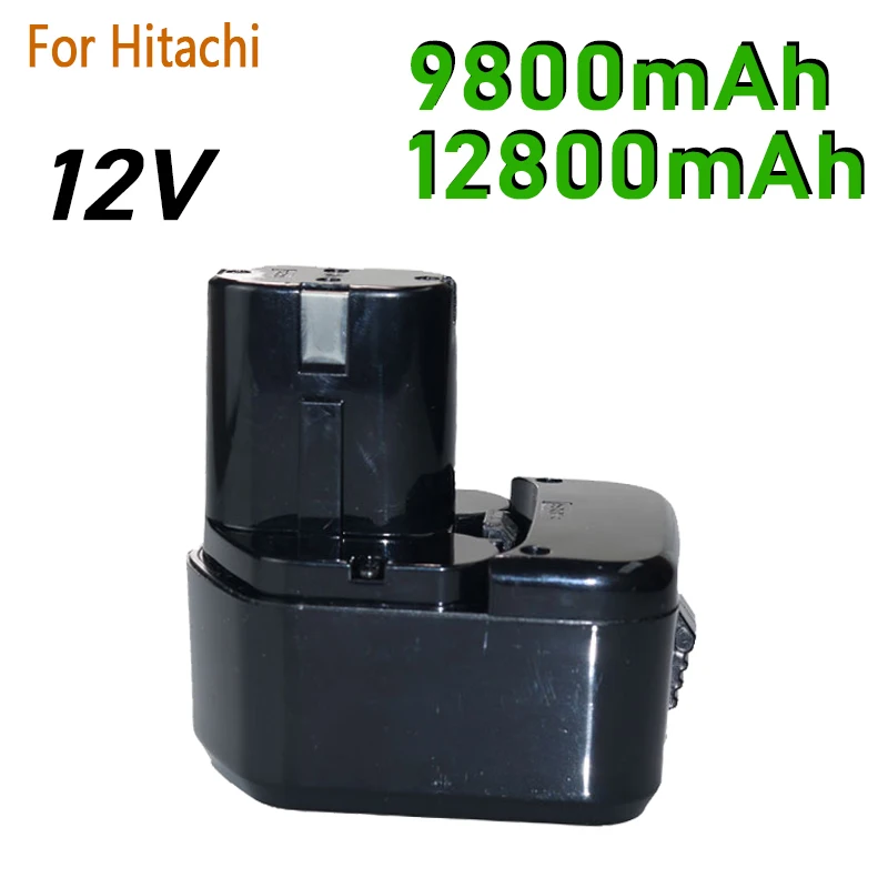 

9800mAh/12800mAh 12V NI-MH High Quality Tool Battery For Hitachi 12V EB1220BL EB1212S WR12DMR CD4D DH15DV C5D DS 12DVF3
