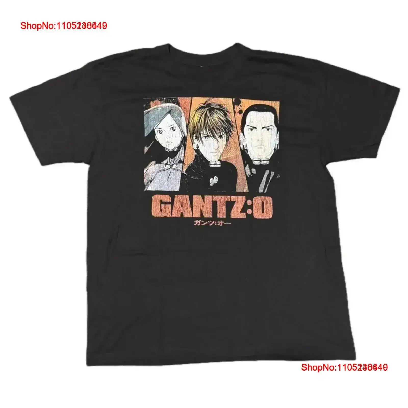 Фото 00s GANTZ аниме футболка XL No yp1583 винтажная стираная слегка универсальная уличная дизайнерская одежда homme Мягкая мода винтаж №1