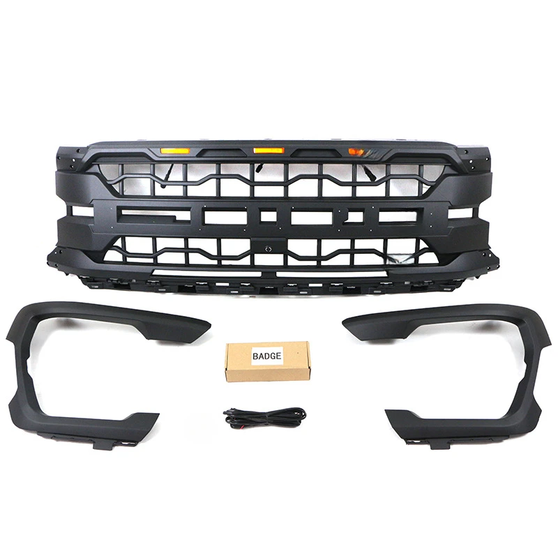 Фото Для Ford F150 2025 XL STX XLT Tremor: Модифицированная решетка переднего бампера (замена) №5