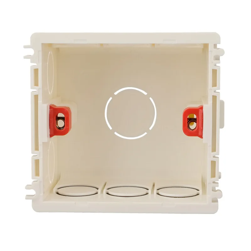 

86 -type Dark Box Line Box bottom Box PVC Flame -Retardant Box Socket Switch Box Can Assemble The Line Box Dark