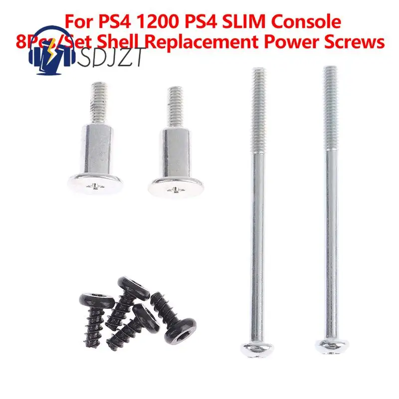 

1Set Shell Replacement Power Screws Set For PS4 1200 PS4 SLIM Console Housing Shell Set Replacement Power Supply Screws