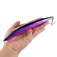 1pc fishing lure 18cm 24g vib floating lure hard bait with 3 hook crankbait wobbler artificial fishing lure for bass saltwater