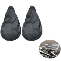 2pcs bicycle seat rain cover bike saddles waterproof protective case bag outdoor cycling accessories riding equipment