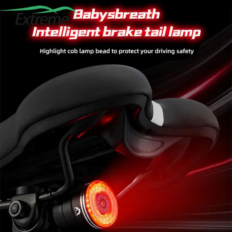 

350mah Led Light Bicycle Taillights Usb Charging Mountain Bike Light High-brightness Ip65 Waterproof Warning Light Safety Lamp