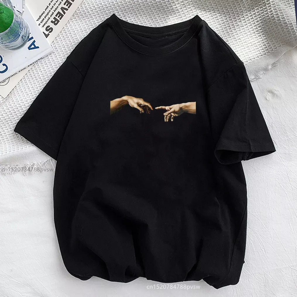 

Size Hand Print Women Tshirt Girl Casual Funny T Shirt Lady Top Tee Hipster Drop Ship