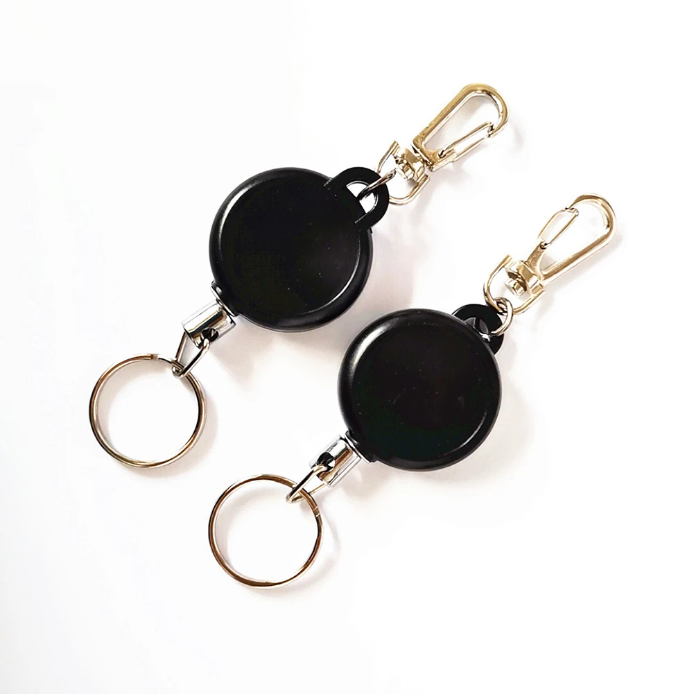 

Outdoor Steel Rope Burglar Keychain Retractable Key Chain Camping Key Ring Outdoor Camping Tool