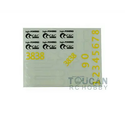 HENG LONG 1/16 наклейка на радиоуправляемый танк Pershing M26 3838 TH00213-SMT4