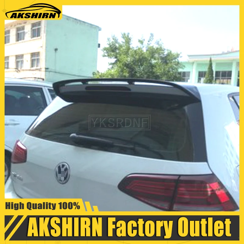 

Двухсторонний воздушный спойлер для Golf 7 MK7, спойлер 2013, 2014, 2015, 2016, 2017, высококачественный задний окно на крыше из АБС-пластика для самостояте...