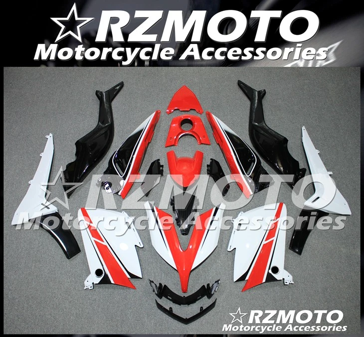 

Стильные новые комплекты обтекателей из АБС-пластика, подходят для YAMAHA T-max 530 2015 2016 tmax 15 16, кузов белого и красного цвета на заказ