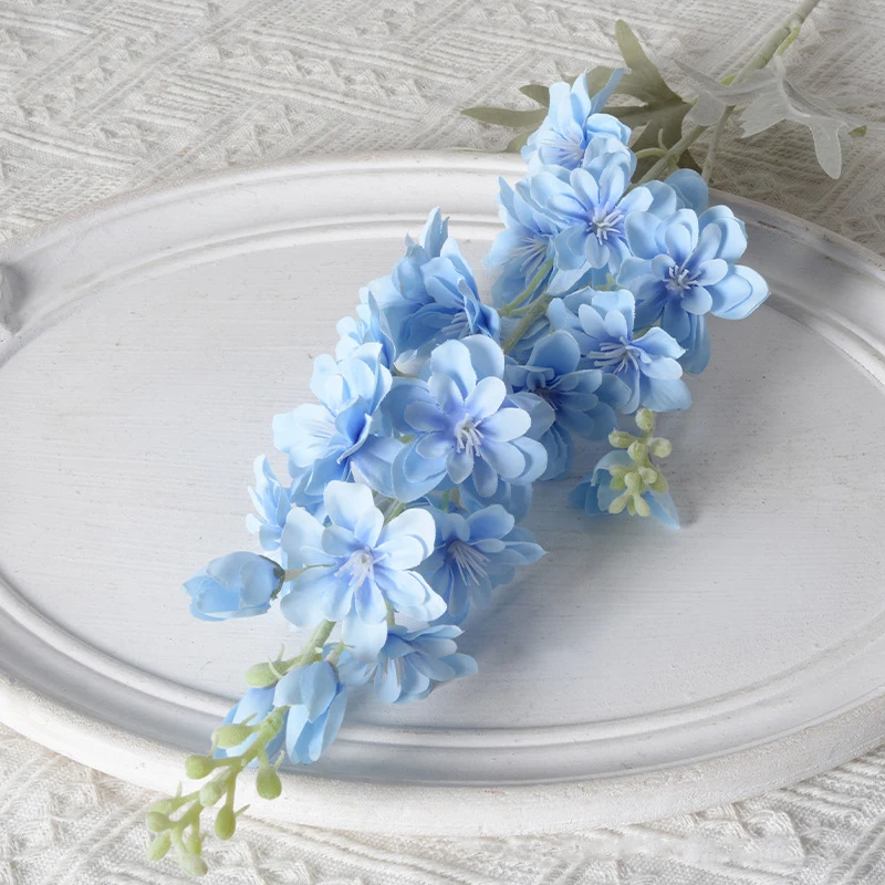 

Искусственные цветы Yannew белые розовые 8 шт.