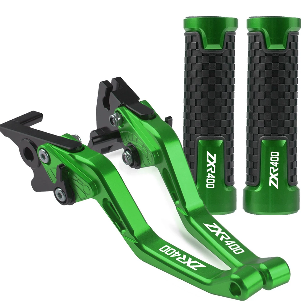 

Motorcycle CNC Adjustable Short Brake Handle Clutch Levers For KAWASAKI ZXR-400 ZXR400 ZXR 400 allyeaRs 2021 2020 2019 2018 2016