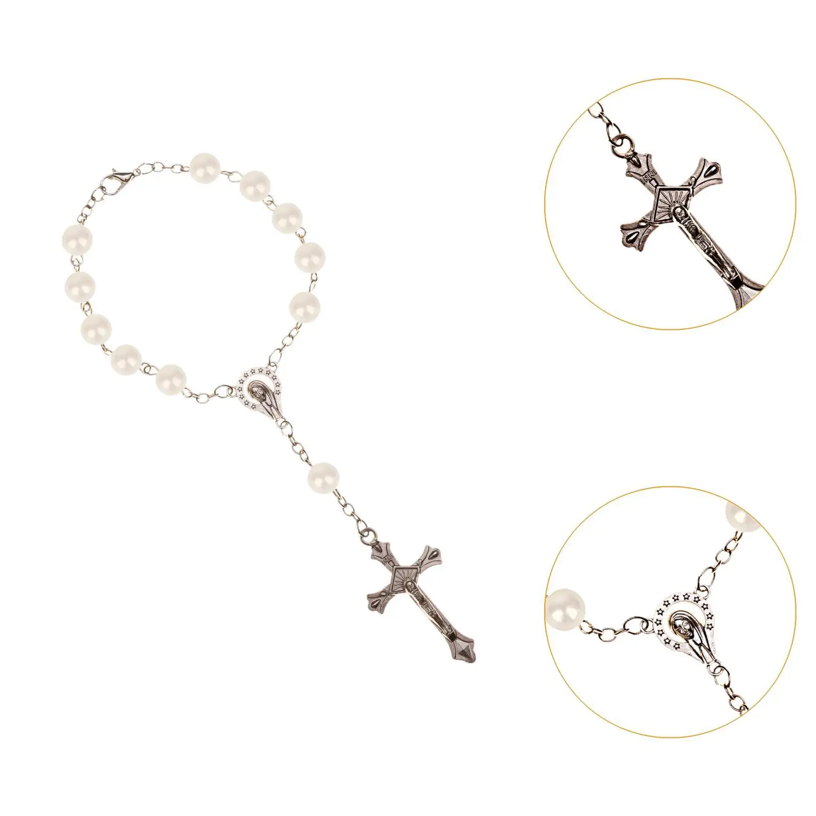 Крестовые четки браслет подвеска подарок декоративный стиль ретро женский день