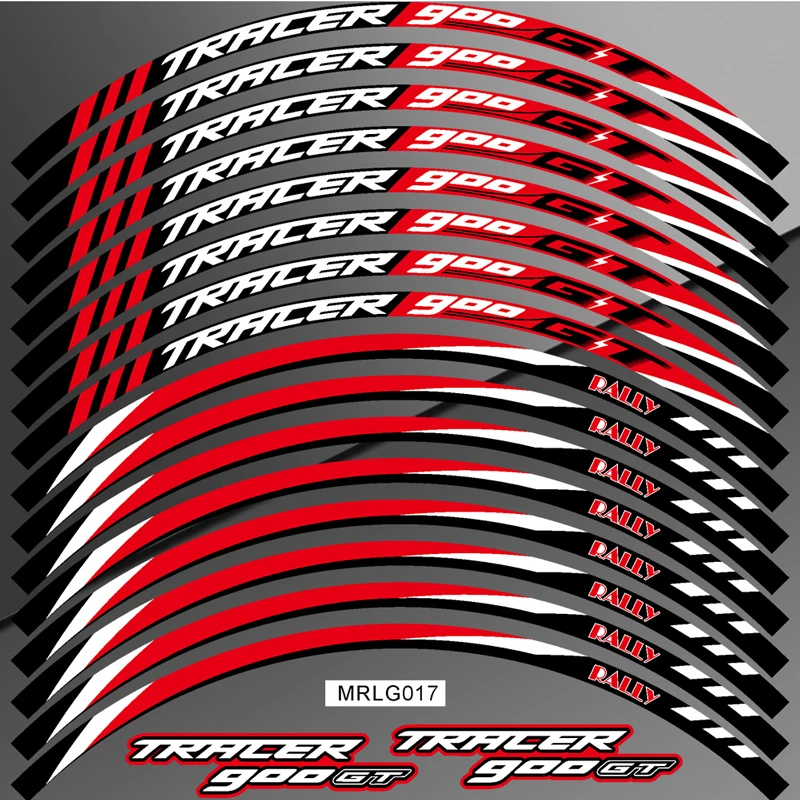 

17 "сточка обода колеса мотоцикла, светоотражающая наклейка, наклейки для YAMAHA TRACER 900 GT TRACER 900 TRACER 900GT