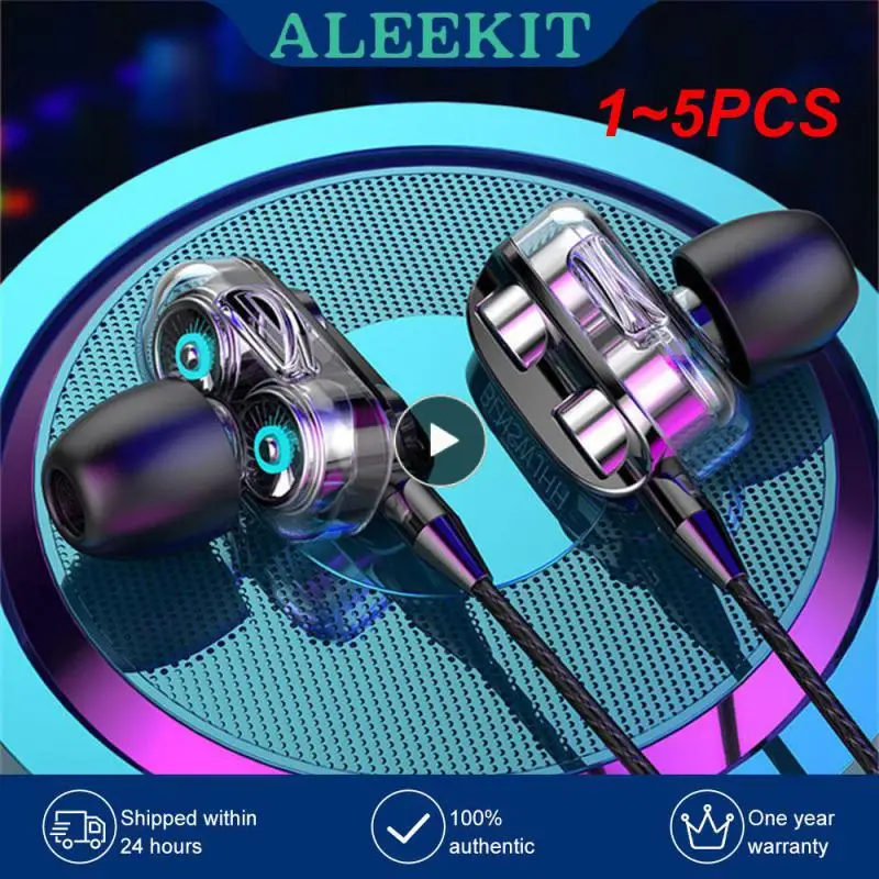 

Проводные наушники-вкладыши 3,5 мм, 1-5 шт.