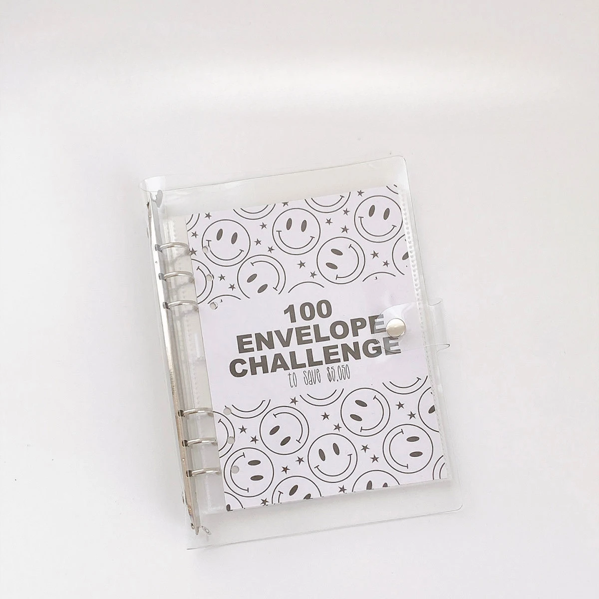 Папка-переплет A5 сбережения Challeng $150/300/500/1000 Экономия денег буфет денежный конверт