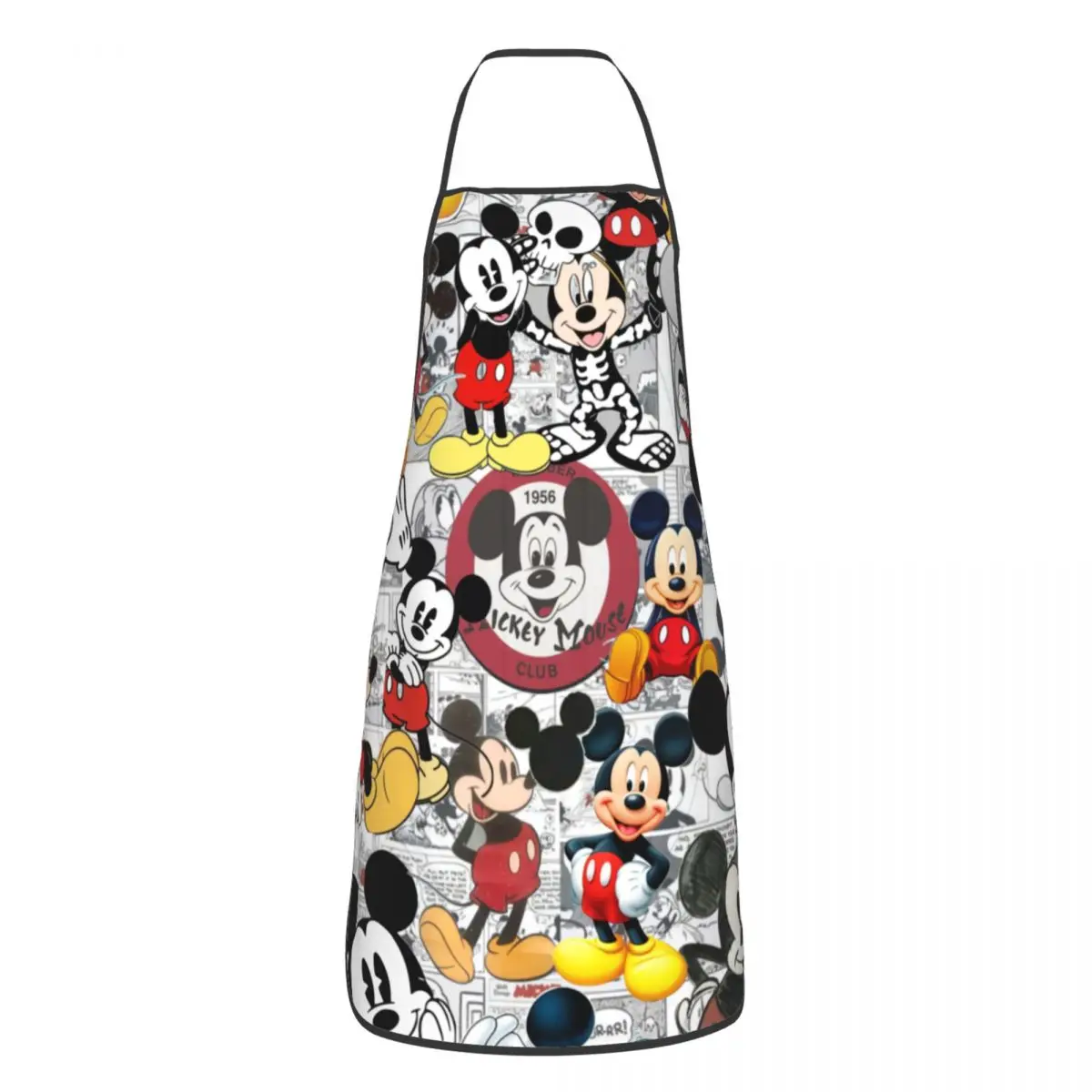 Фартук с Микки Маусом для мужчин и женщин кухонный комбинезон унисекс в