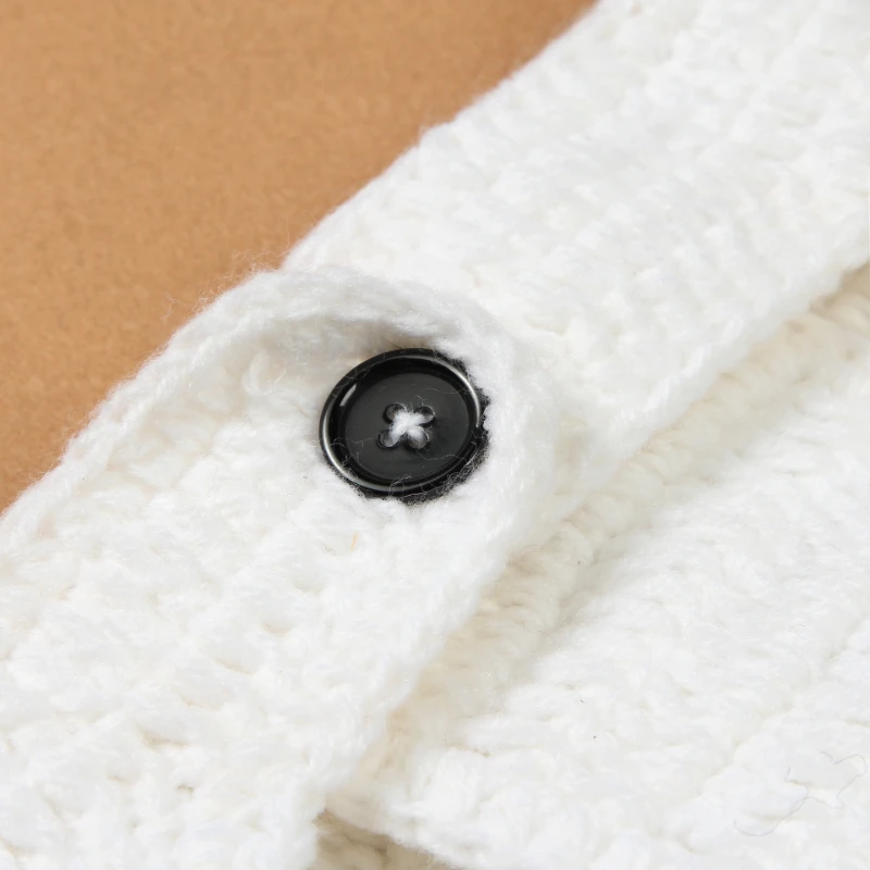 Милая одежда для фотосъемки новорожденных мультяшная вязаная шляпа ручной