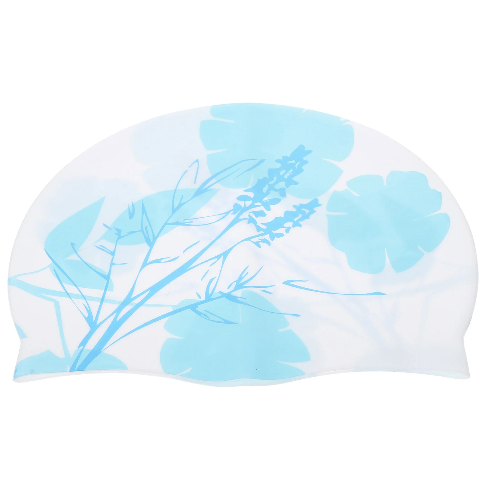 

1 Pc Exquisite Printed Silicone Swim Sun-proof Protective Swimming