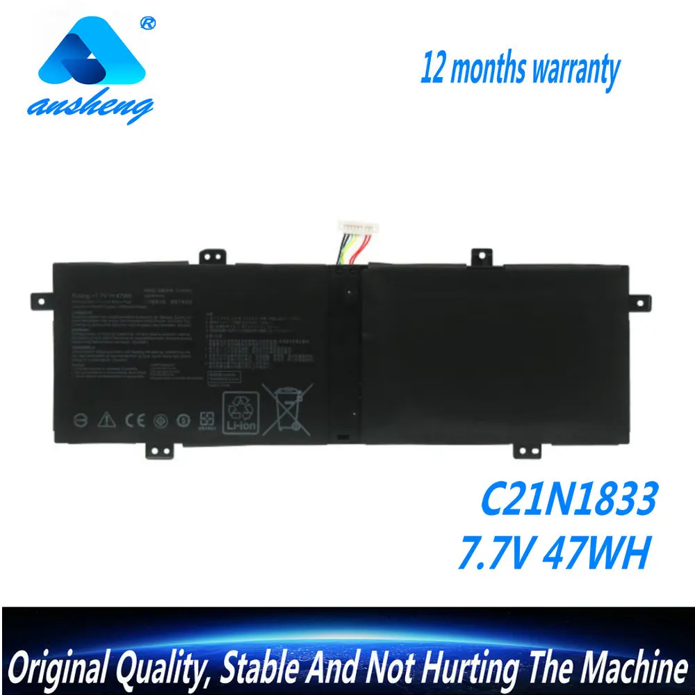 

Genuine C21N1833 Laptop Battery For Asus ZenBook 14 UM431 UM431DA-AM020T UX431 UX431FA UX431FN UX431FL UX431DA UX431FN-AN002T