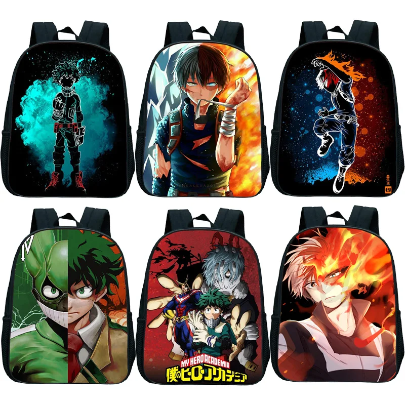 

Anime Boku No Hero Academia Backpack Kindergarten Mochila Boys School Bag Teens Girl storage bag travel bags Children's Rucksack