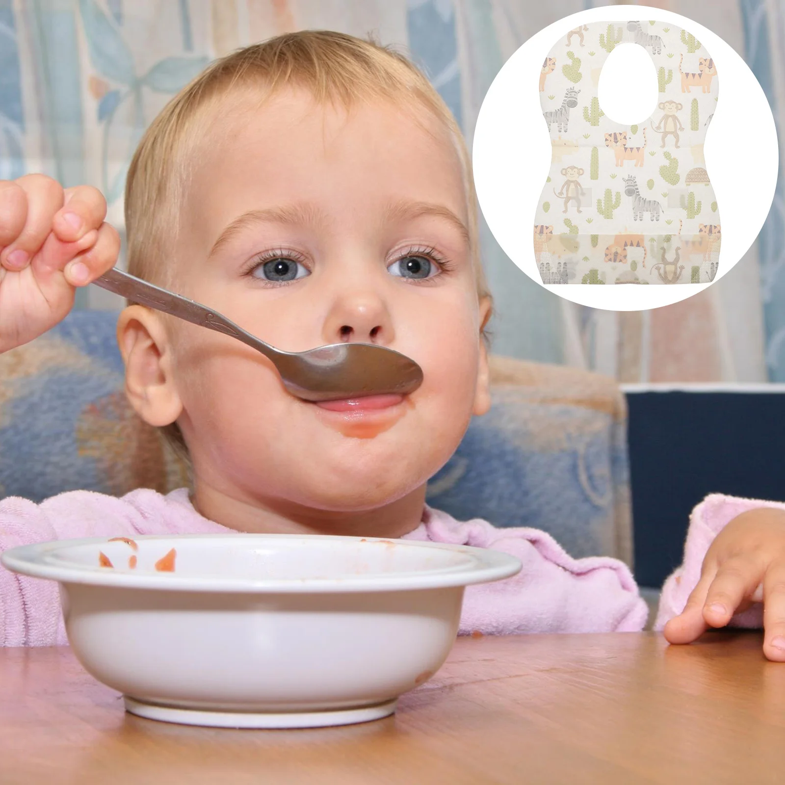 

Baby Bibs Bandana Teething Feeding Toddler Collar Newborn Registry Gift Unisex Disposable Soft Drool Waterproof Shower