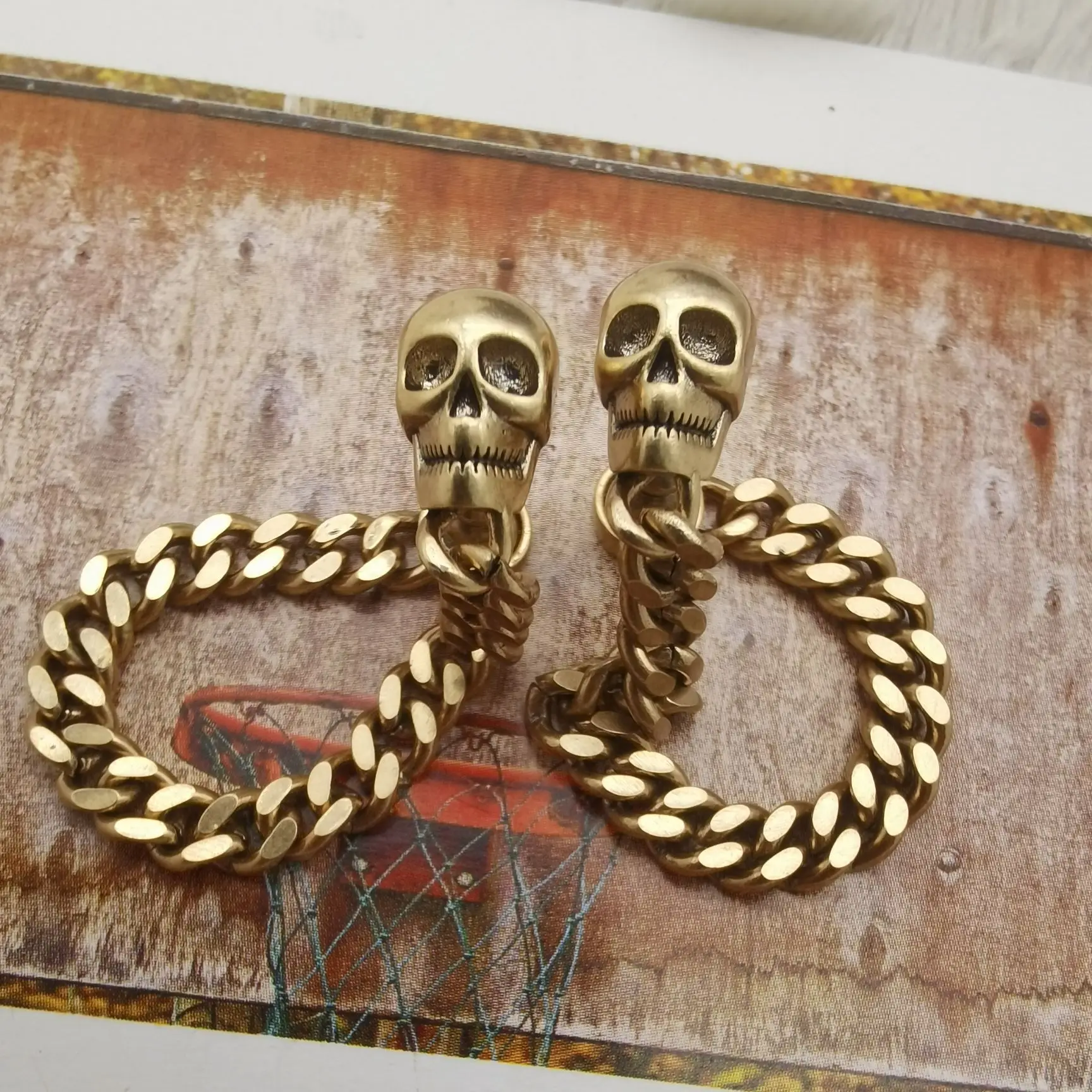 

Fashion Chain earrings Vintage popular women Ear studs