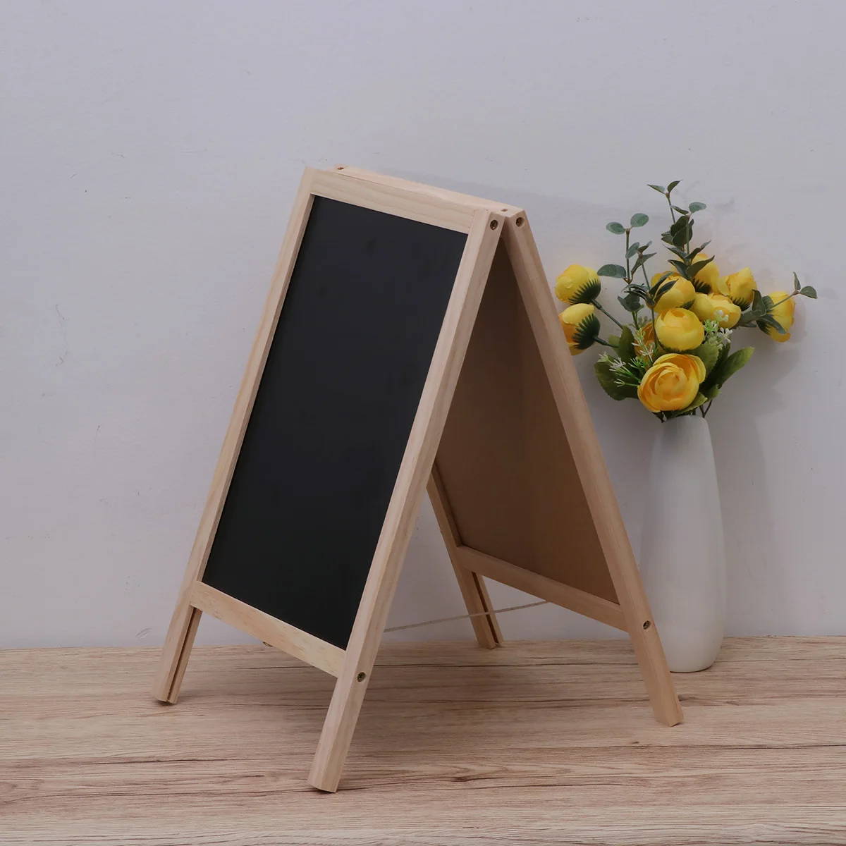 

25*40cm 1PC Chalkboard Mini Tripod Double Side Message Board for Children Writing Bar Store