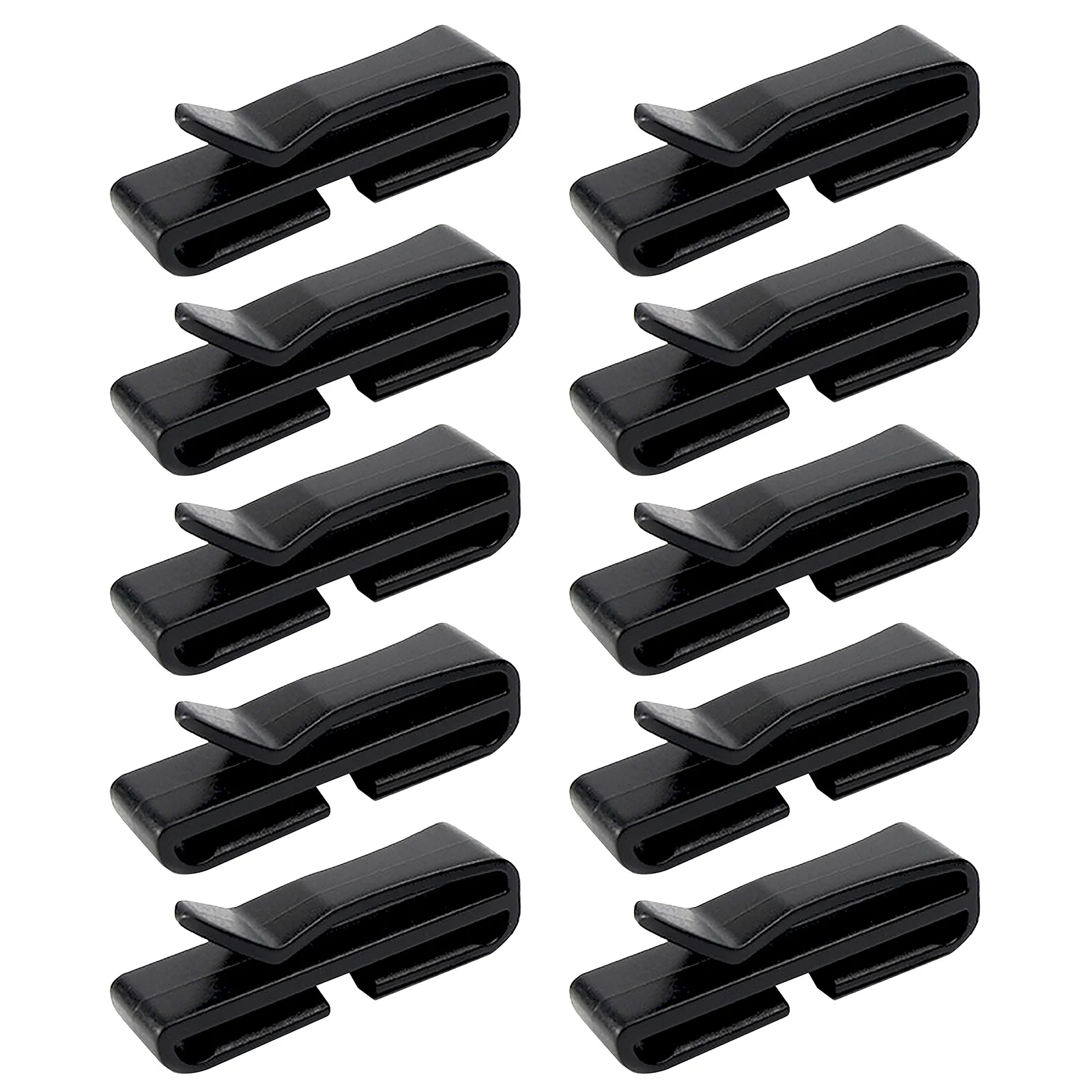 

10PCS Molle Webbing Waist Buckle Strap Belt End Clip Adjust Keeper Tactical Backpack Wrapping Webbing Buckles Clips