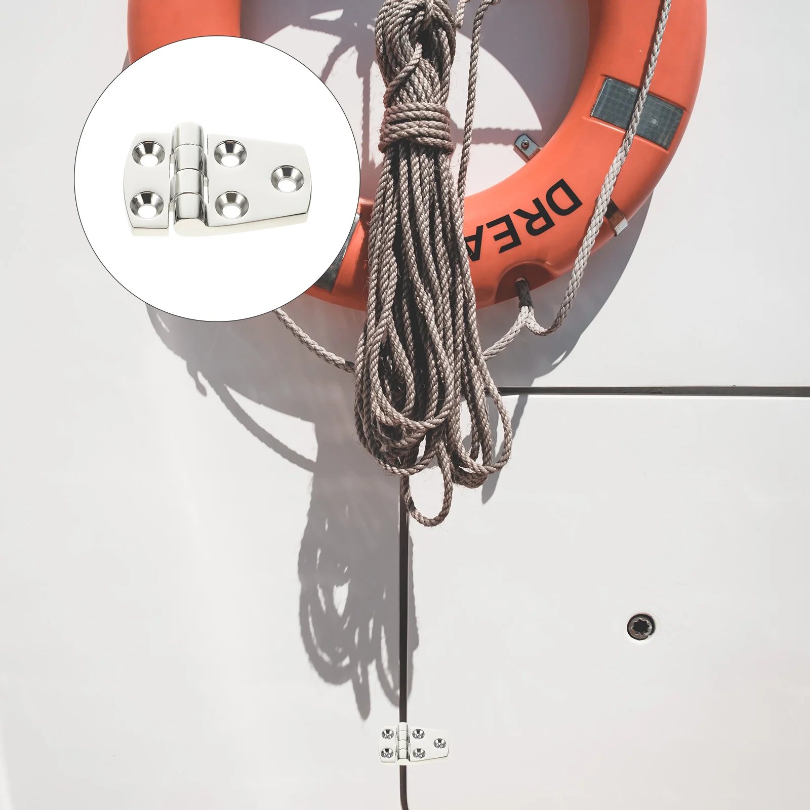 

2 Pcs Hinge Butt Hinges Stainless Steel Cupboard Heavy Duty Door Window Interior Furniture fittings