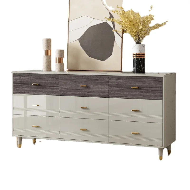 Qf каменная тарелка пять вещей шесть девять ящиков шкафчик настенный шкаф для