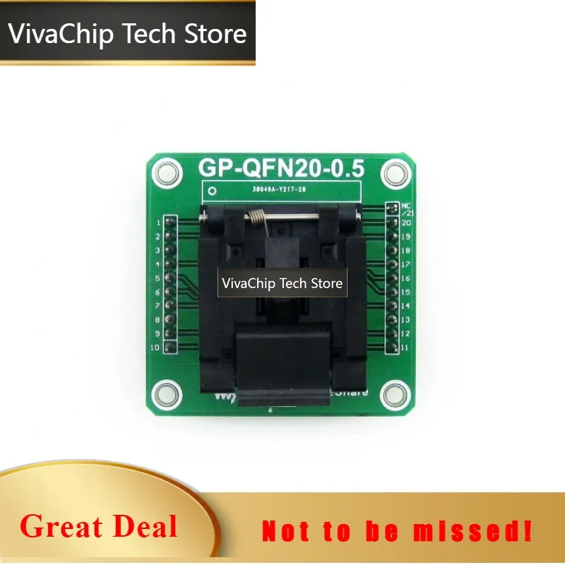 Фото VivaChip TechGP-QFN20-0.5-B, Адаптер для программатора №1