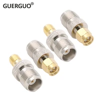 10pcslot 4 types sma male totnc female connector radio antenna adapter rf coaxial adapter radio antenna adapters kit coaxial
