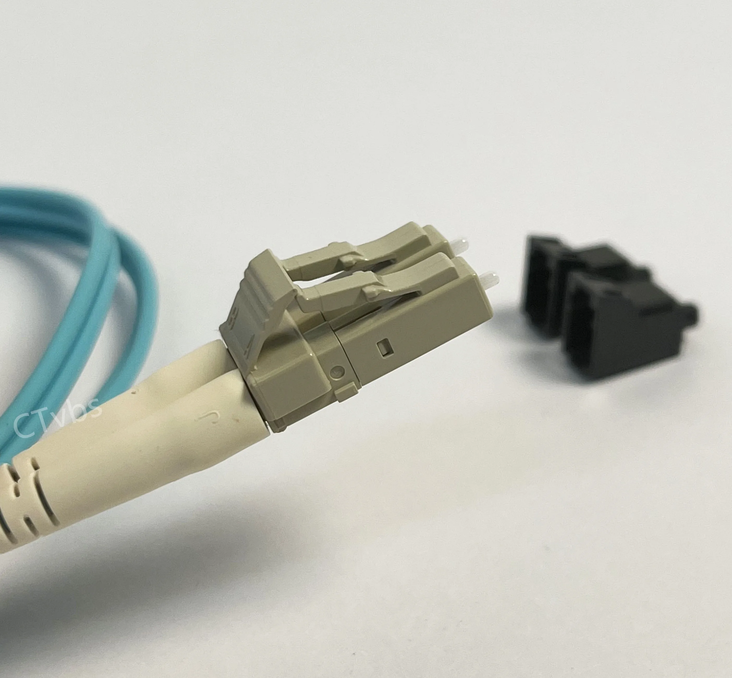 1M LC to LC Optic Fiber Patch Cable 10G Multimode Duplex OM3 PVC 2.0 50/125