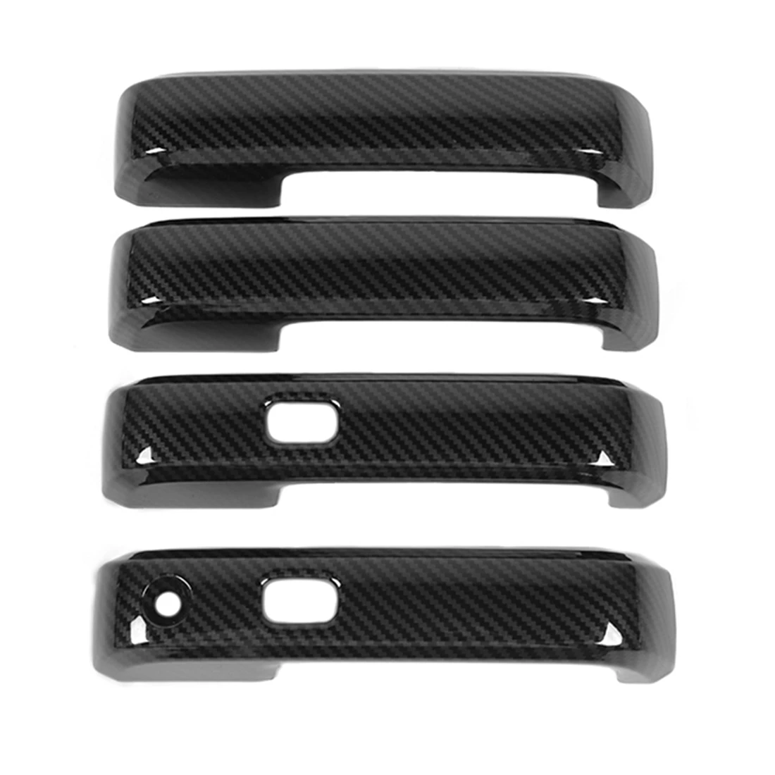 

Декоративная оболочка для наружной дверной ручки, наклейки, отделка для Ford F150 2015-2020, автомобильные аксессуары, АБС-углеродное волокно