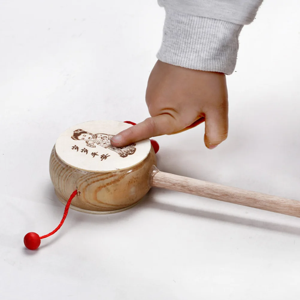 6 шт. погремушки детские игрушки барабан ручные барабаны для детей печать