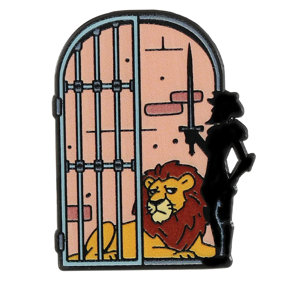 

Булавки с мультяшной ветряной мельницей