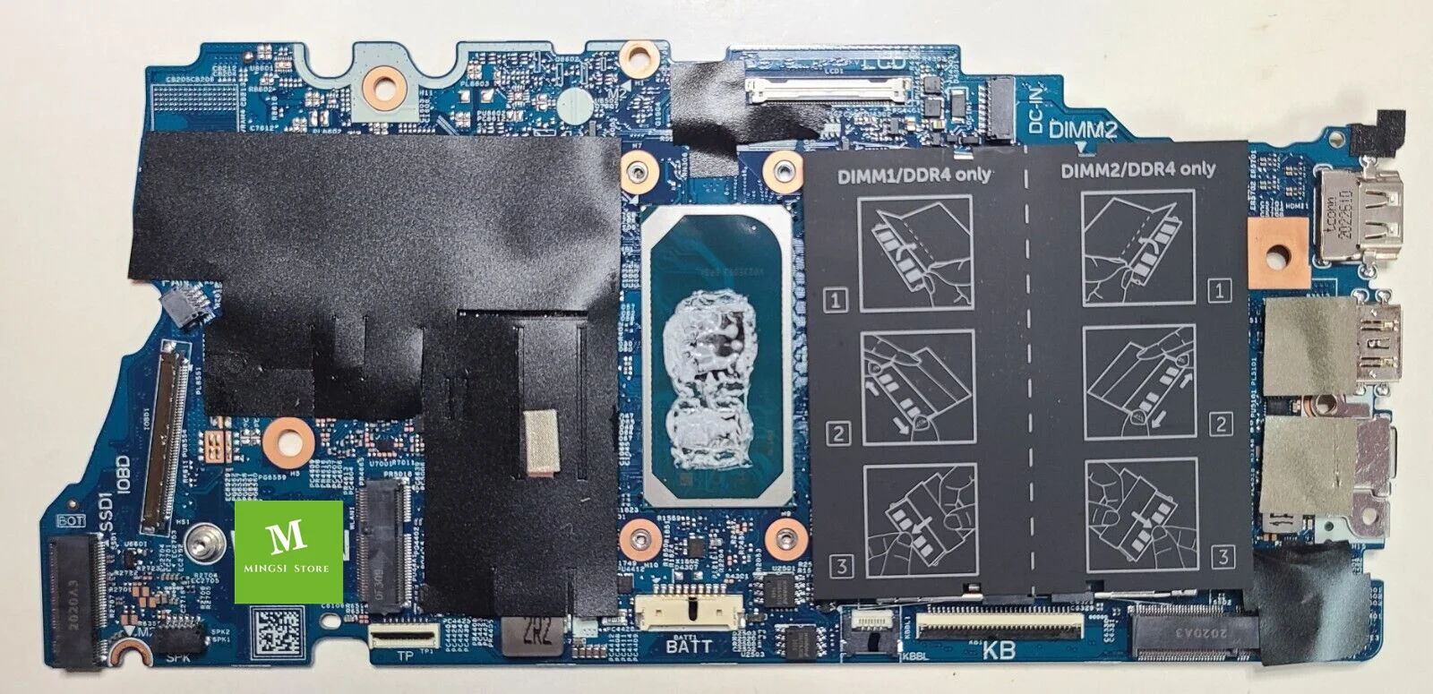 

Материнская плата для ноутбука Dell Inspiron 5000, 15, 5501 ГГц TG76R 0TG76R