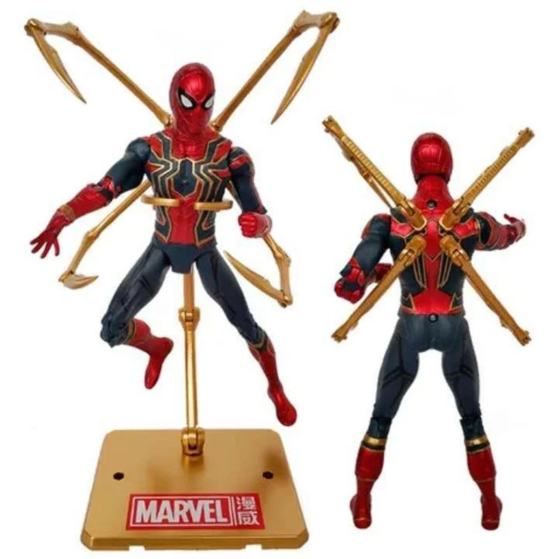 Peter Park Figurine 17cm Ironman Spider Man Movie Model Collection Toys