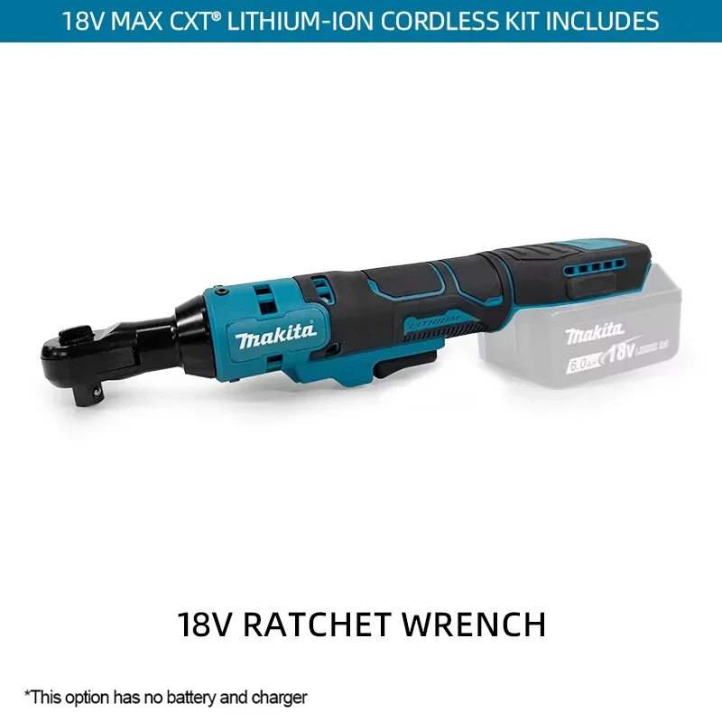 

Makita 18 В бесщеточный трещотка прямоугольный ключ аккумуляторный отвертка многофункциональный силовой ключ с переменной скоростью светодиодные электроинструменты