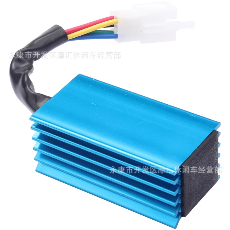 Четырехколесный мотоцикл Scrambling motorcycleATVBeach Modification50CC-125CCBlue пятиконтактный