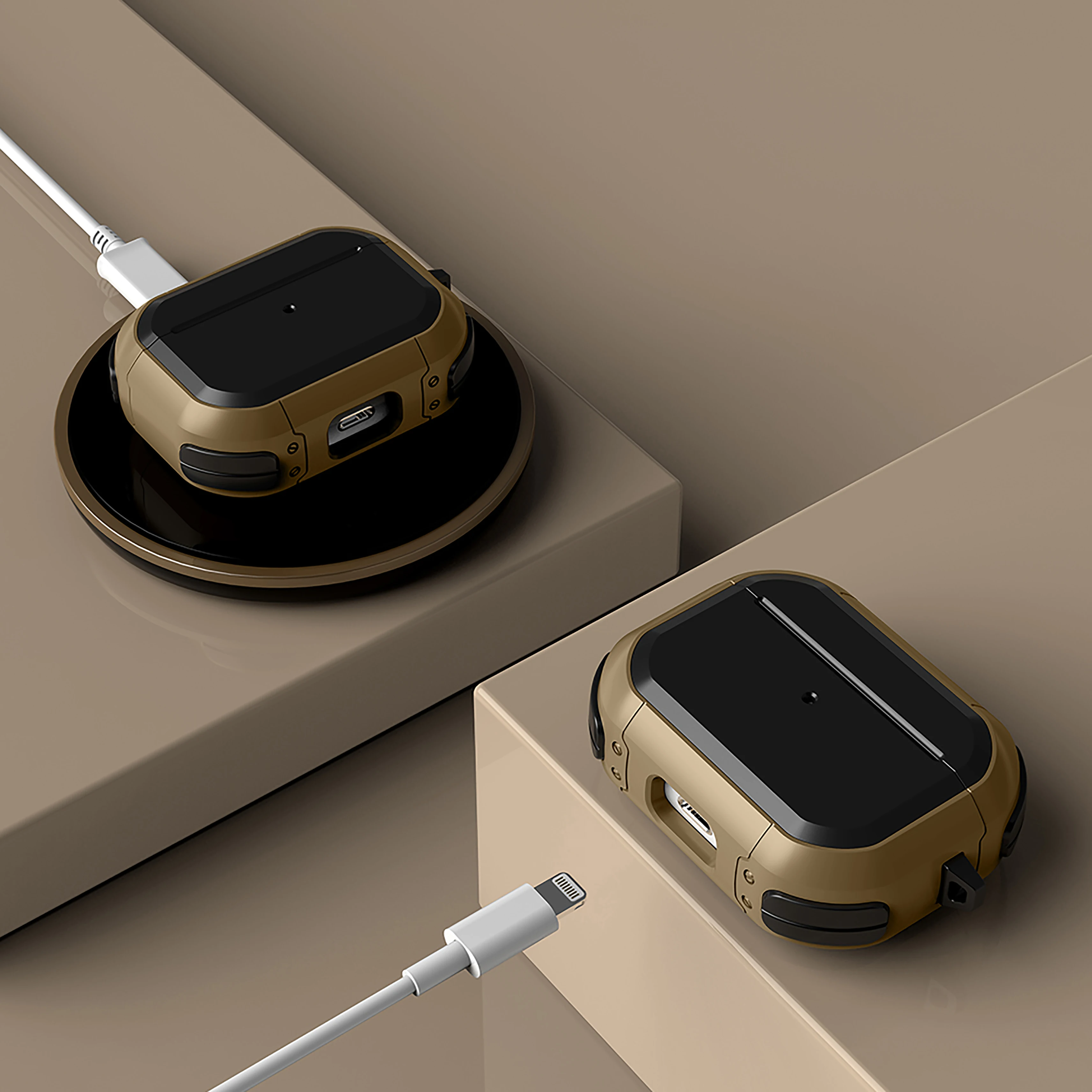 Чехол для Airpods pro 2022 чехол из ТПУ и поликарбоната с защитой от падения Apple AirPods 3 2
