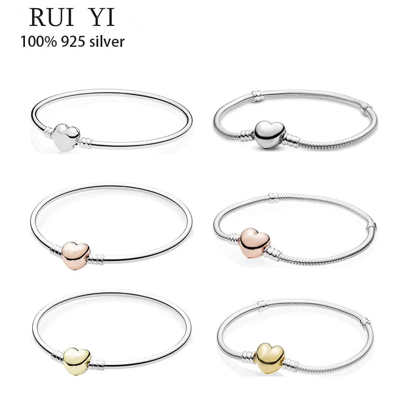 

Женский браслет «Змея» из серебра 925 пробы