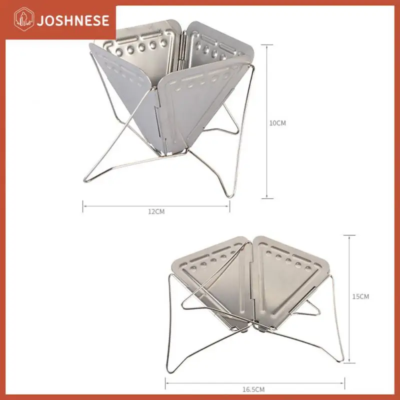 

Outdoor Camping Coffee Drip Rack Filter Cup 304 Stainless Steel Foldable Portable Coffee Stove Coffee Filter Dripper Easy To Use
