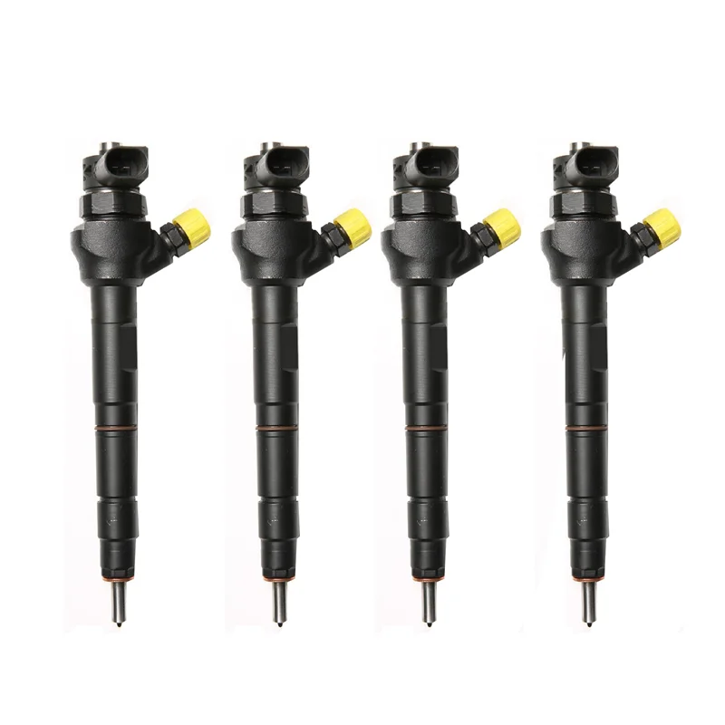 

4PCS New -Diesel Fuel Injector for -VW for CADDY Golf Jetta -Passat TIGUAN -Audi Skoda Seat 2.0 TDI 0445110369 03L130277J