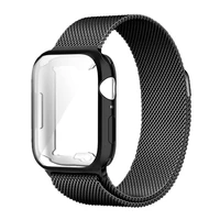 magnetic strap for apple watch band 41mm 45mm iwatch 44mm 40mm metal bracelet case for apple watch series 7 6 se 5 4 3 42mm 38