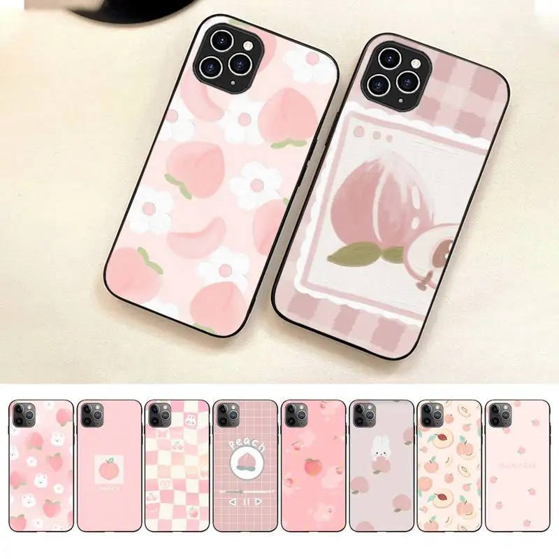 

Summer Day Peache Phone Case For Iphone 7 8 Plus X Xr Xs 11 12 13 14 Se2020 Mini Pro Max Case