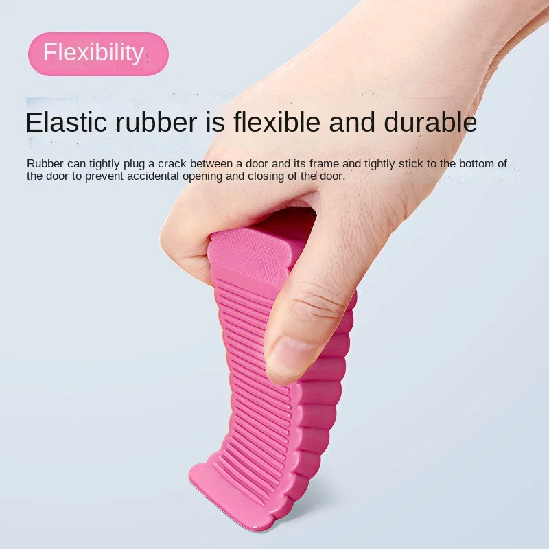 Ветрозащитная Противоударная дверная Стопорная силиконовая пробка для