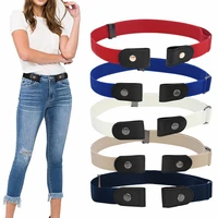 buckle free belt high quality belts for women jeans pants no buckle stretch elastic waist men belt invisible belt dropshipping