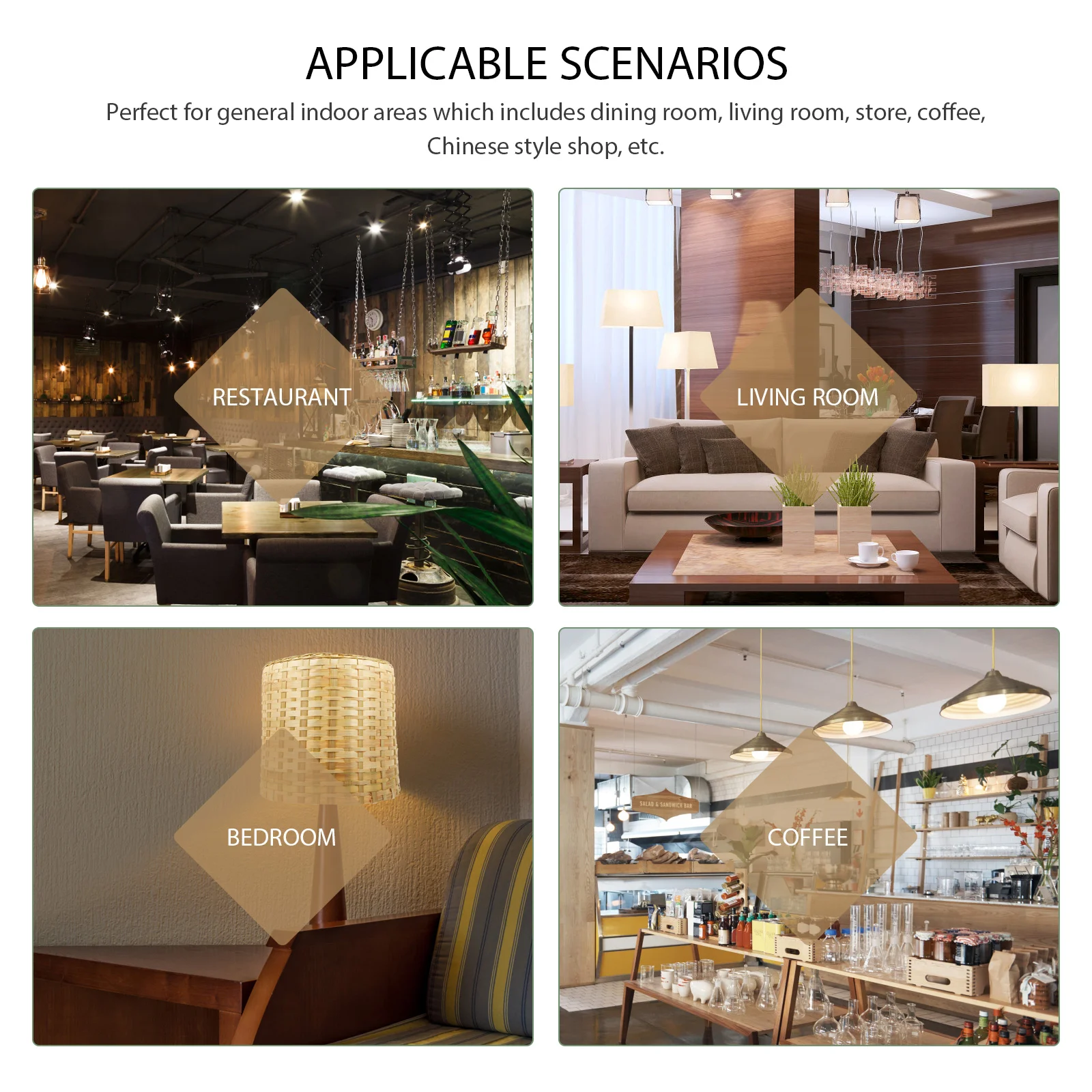 

Lampshades Table Weave Bamboo Woven Floor Ceiling Pendant Light Rattan Cover Manual