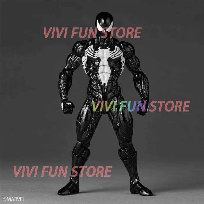 Фото Новинка в наличии: Оригинальная подвижная модель KAIYODO SYMBIOTE SPIDER-MAN Revoltech AMAZING YAMAGUCHI Amazing Spider-Man №5